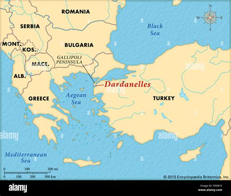 Dardanelles World Map