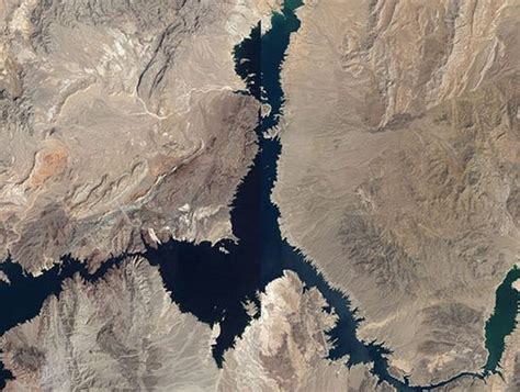 Lake Mead Satellite Photos Show Declines Over Time