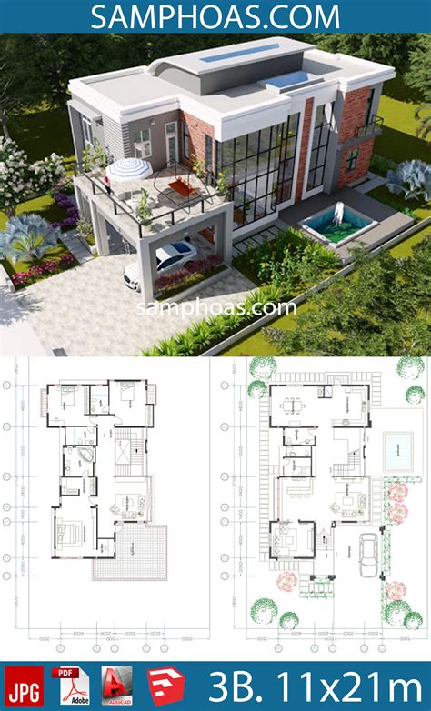 Modern Villa Floor Plan Image To U
