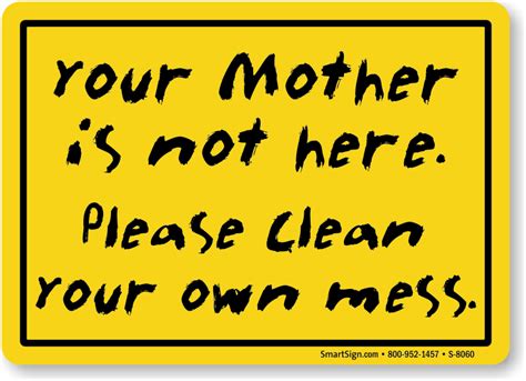 Keep Kitchen Clean Signs Kitchen Courtesy Signs