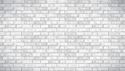 Realistic Vector Brick Wall Pattern Horizontal Background Flat Wall