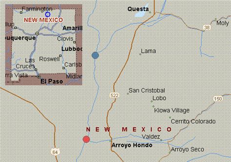 Map Rio Grande River New Mexico Share Map
