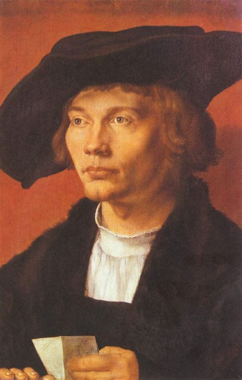 Albrecht Dürer Porträt Eines Jungen Mannes Porträt Des Bernhart Van
