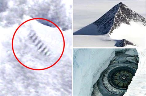 Proof Of Alien Life Giant Staircase In Antarctic Sparks UFO Claims