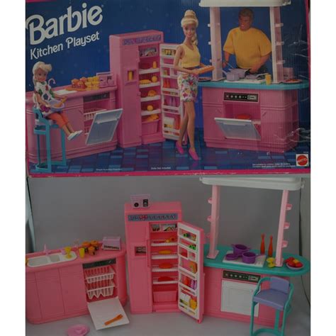 My Favourite Doll Kitchen Playset Barbie Pink