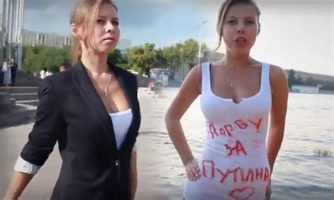 Russian Girls Urged To Strip To Support Vladimir Putin To Ensure