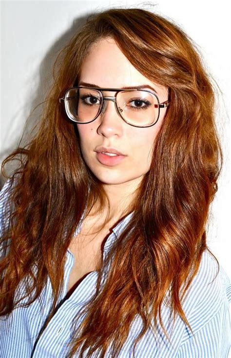 Pin By Bobby Laurel On Girls With Glasses Aviator Style Glasses