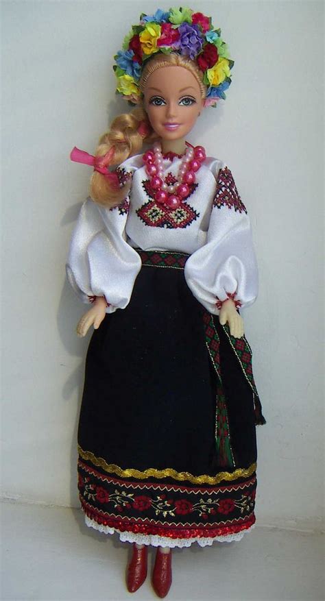 Barbie Doll In Ukrainian Outfit Barbie Girl Barbie Fashion Fashion Dolls