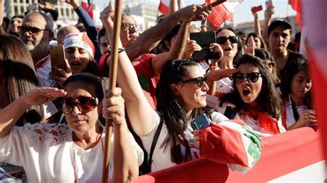 Defiant Protesters Hold Rival Parade On Lebanon Independence Day News