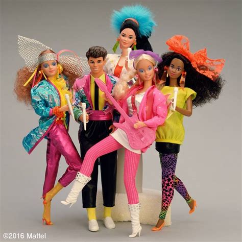 barbie and the rockers disfraces de barbie barbie 80s barbie 1980