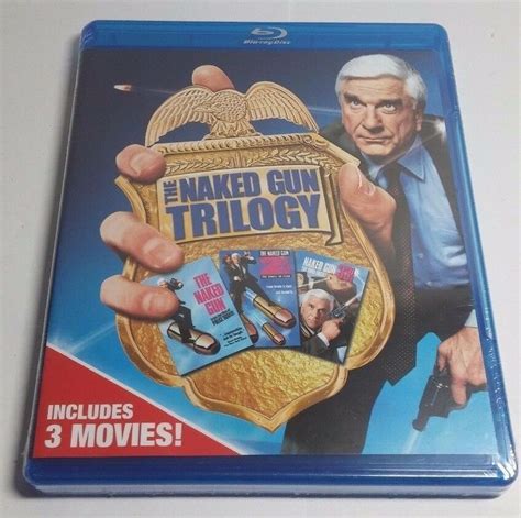 Naked Gun Trilogy Collection Blu Ray Disc Disc Set New Free S H Movies Dvd Hd Dvd