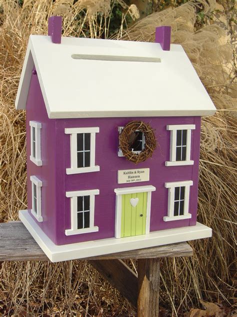 I absolutely love how this cardbox turned out! DIY House Card Box