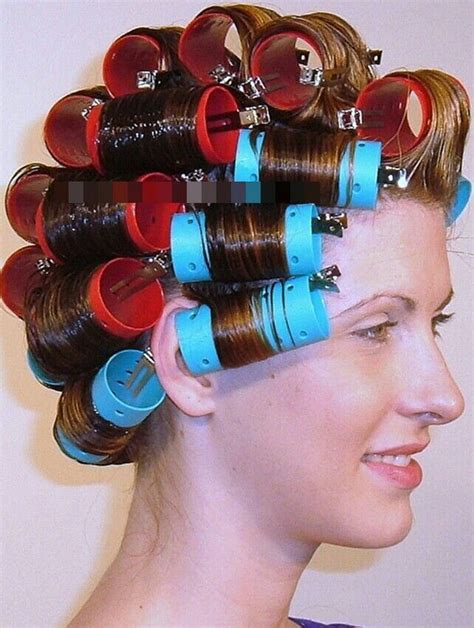 Pin By Karla Shaw On Rollers Hair Rollers Hair Curlers Vintage Beauty Salon