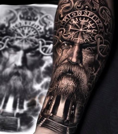 Odin Tattoo Symbolism And Designs Art And Design