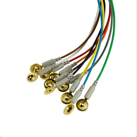 Cnsac Gold Cup Electrodes 100 Cm 40 In