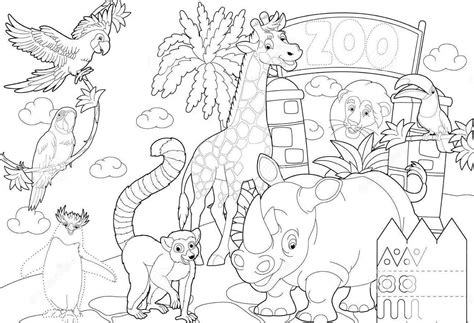 Neu Ausmalbilder Tiere Im Zoo Coloring Pages Dog Coloring Page Images