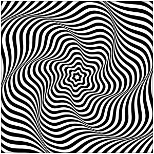 Free printable optical illusions coloring pages for kids that you can print out and color. Optical Illusions (Op Art) - Coloring Pages for Adults