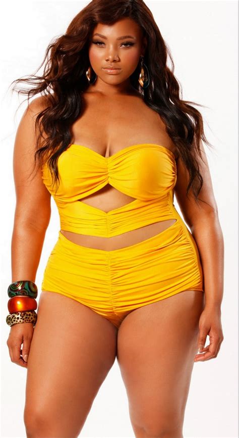 Figure Flattering Swimsuits With Monif C Plus Sizes Swimwear Sexy Bikinis Flattering Swimsuits