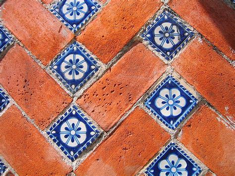 The nonslip area rug underpad appears to have left a stain on the floor. 30+ Mexican Tile Floor Types For Your Home Decor | Unique ...