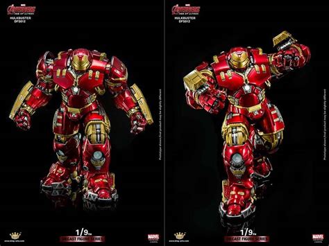 The Hulkbuster Diecast Figure Can Hold a 1/9 Scale Iron Man Action ...