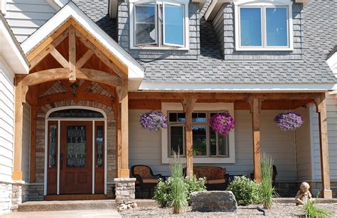 How To Build Front Porch Columns Using Wooden Material