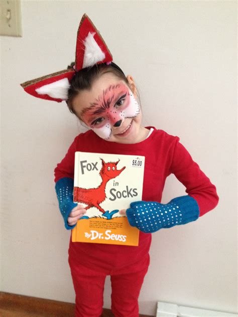 Dr Suess Dress Up Fox In Socks Dr Seuss Costumes Dr Seuss Day