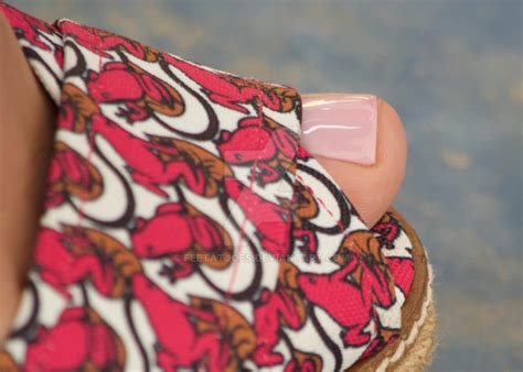 Olivias Pink Toe Close Up By Feetatjoes On Deviantart