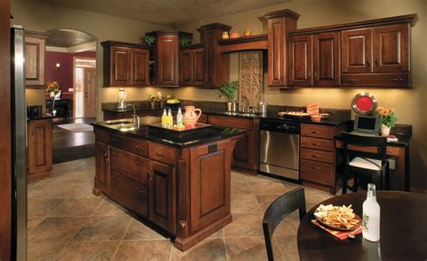 Best Paint Color For Kitchen With Dark Cabinets Decor Ideas