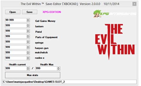 V2 Evil Within Save Editor Team Abraxas Xbox 360 Mod Tool Xpg