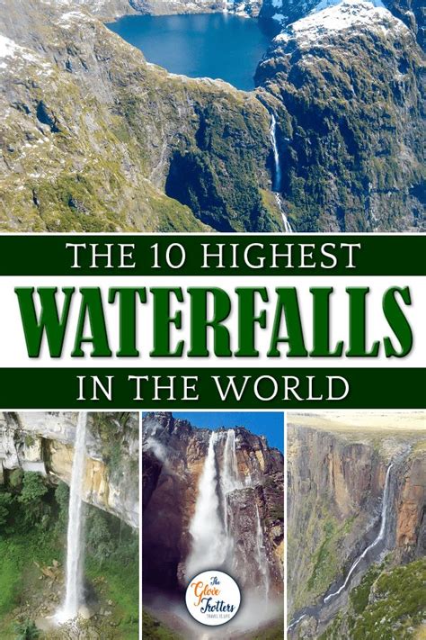 10 Highest Waterfalls Around The World The Glovetrotters Waterfall