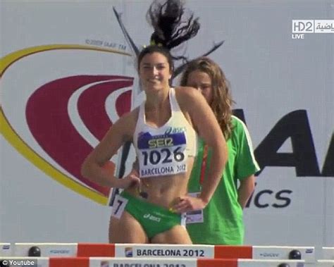 michelle jenneke stars in sexy warm up video as hurdler gears up for new season daily mail online