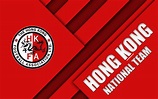 Download wallpapers Hong Kong football national team, 4k, emblem ...