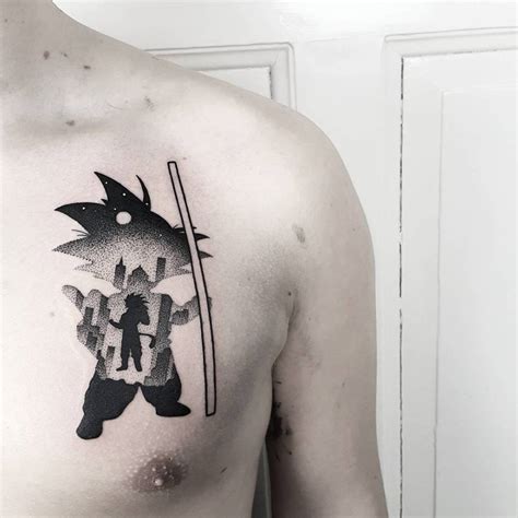 Top More Than 153 Dragon Ball Z Chest Tattoo Vn