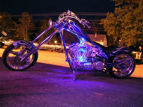Motorcycles Photo Awesome Choppers Purple Motorcycle Custom