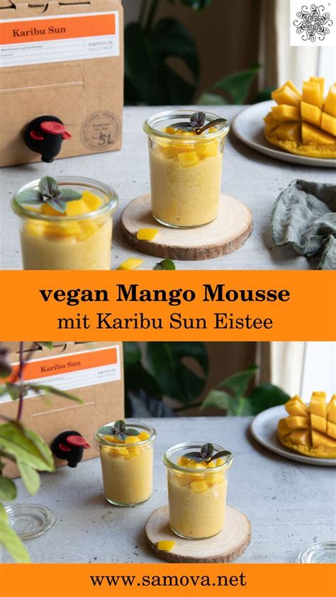 Veganer Mango Mousse Mango Mousse Lecker Rezepte