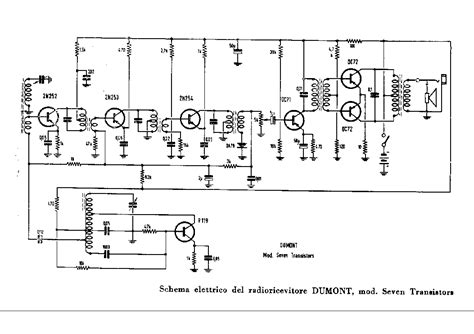 Diagram Am Transistor Radio Circuit Diagram Service Manual