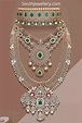 Bridal diamond necklace set by Mangatrai - Indian Jewellery Designs