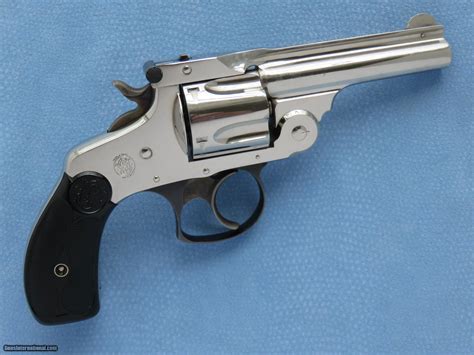 Smith And Wesson 38 Double Action Fourth Model Top Break Cal 38 Sandw Sold