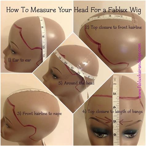 How To Measure Your Head For A Fablux Wig I Get Asked All The Time The