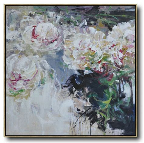 Abstract Flower Oil Painting Large Size Modern Wall Artcontemporary Canvas Paintings L7n8