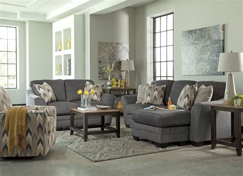Braxlin Charcoal Living Room Set From Ashley 8850218 Coleman Furniture