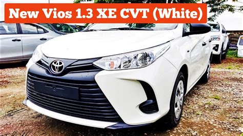 New Toyota Vios Sedan 1.3 XE CVT (White) - Walk Around Video 