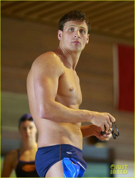 Ryan Lochte Shirtless Speedo Workout In Vancouver Photo 2877735