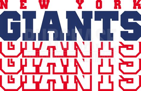 New York Giants Svg • Nfl New York Football Team T Shirt Design Svg Cut