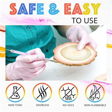 Craft Resin Epoxy Resin Kit Crystal Clear Resin Art Casting For