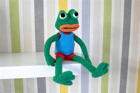 Pepe The Frog Plush Toy Pepe Frog Meme Kermit The Frog Toy Denmark