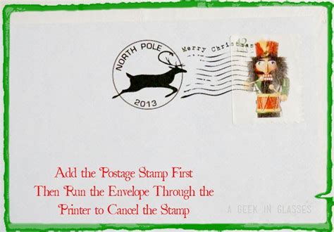 Our free printable letter to santa and matching envelope will help you get this. FREE Printable North Pole Envelope and free printable ...