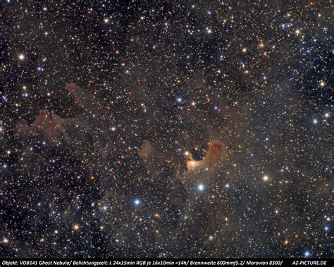 Vdb 141 Ghost Nebula Foto And Bild Astrofotografie Himmel And Universum
