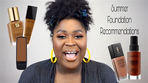 Top 5 Summer Foundations This Is Black Beauty Youtube
