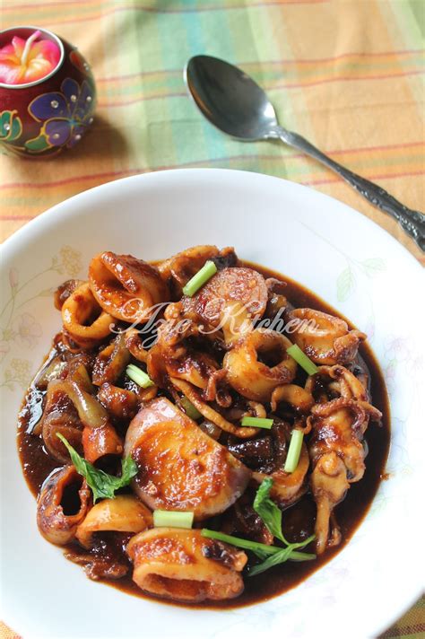 17 best images about resepi: Azie Kitchen: Sotong Masak Kicap Pedas